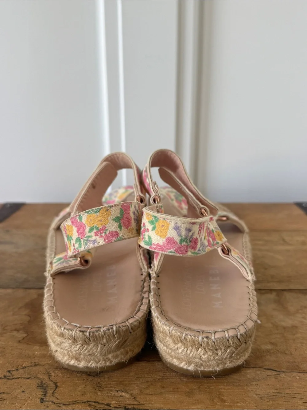 LoveShackFancy Loves Manebí Espadrille Slingback Sandal